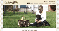 Desktop Screenshot of petjetsetter.com